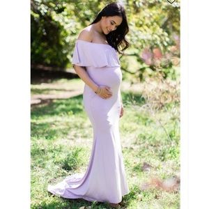 LIKE NEW | Pinkblush Maternity Dress | Lavender